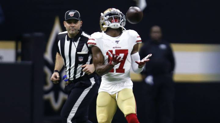Emmanuel Sanders con 49ers