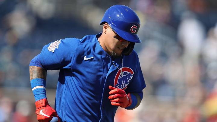 Javier Báez con los Cubs
