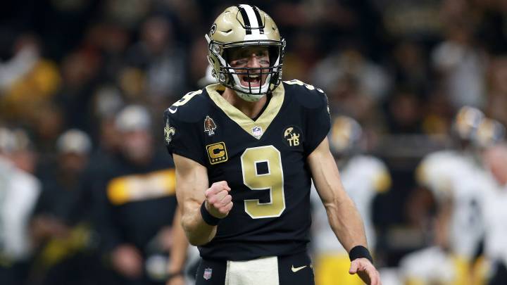 Drew Brees con Saints