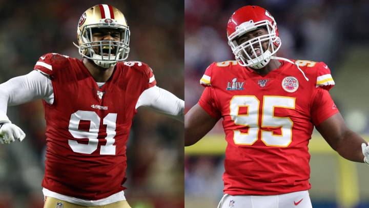 Arik Armstead y Chris Jones