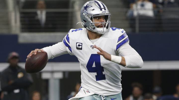 Dak Prescott en el AT&T Stadium