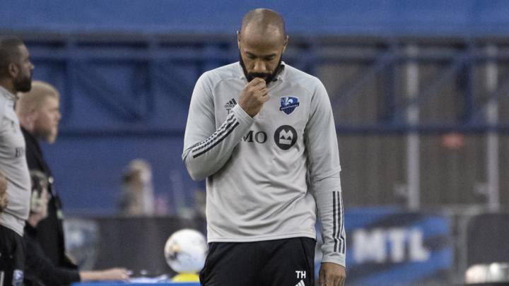 Thierry Henry evitó hablar del arbitraje tras perder ante Olimpia