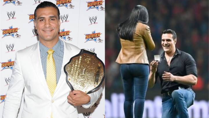 Alberto del Río pide matrimonio en el Toluca - Xolos de Copa MX