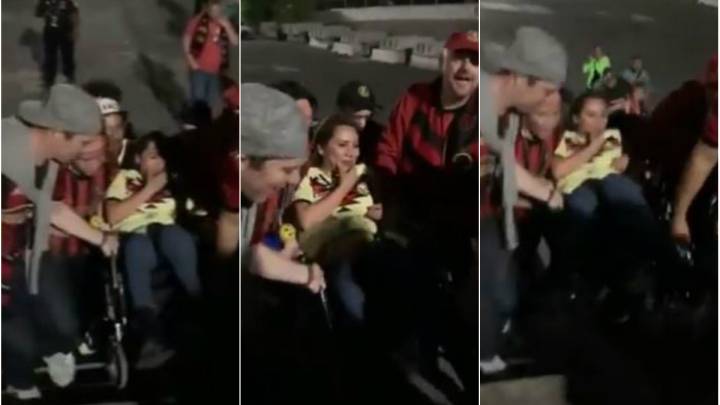 Previo al encuentro entre Atlanta United y América por la Concachampions, se vivió un momento especial, de esos que el fútbol suele regalar.