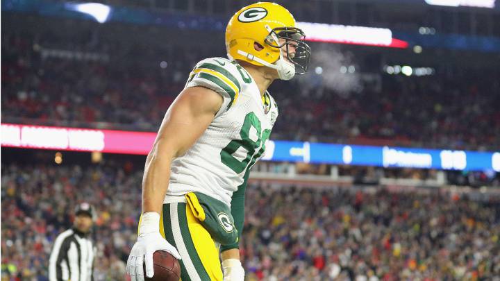 Jimmy Graham con Packers