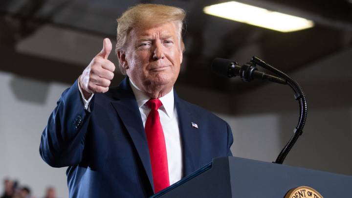 Donald Trump da negativo a prueba por coronavirus