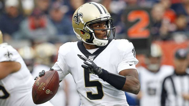 Teddy Bridgewater con los Saints