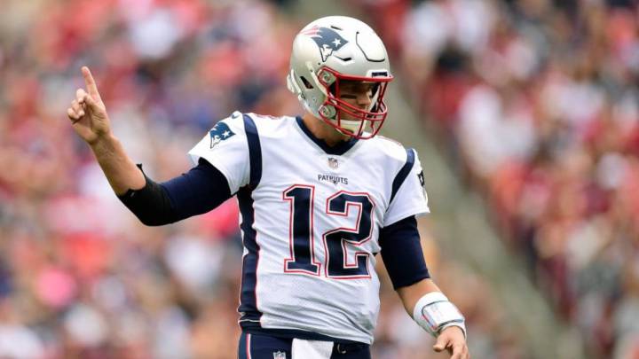 Tom Brady con los Patriots