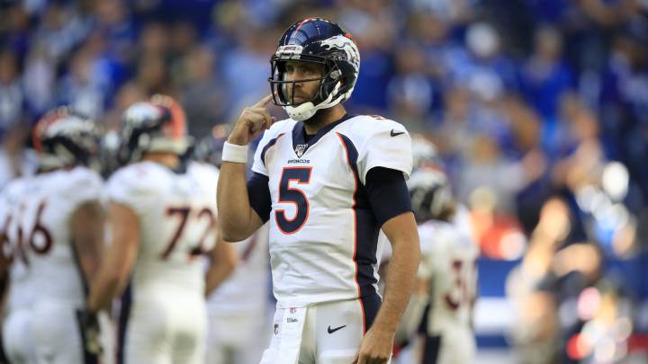 Joe Flacco con los Broncos