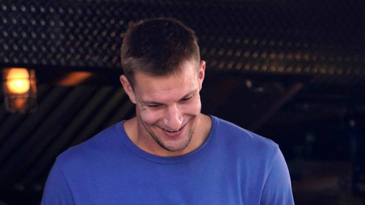 Rob Gronkowski y Gordon Ramsay