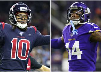 Patriots buscaron a Hopkins y Diggs sin éxito