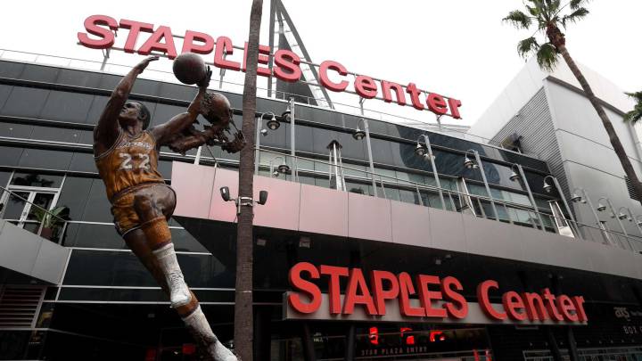 Exterior del Staples Center