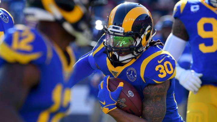 Todd Gurley, con los Rams