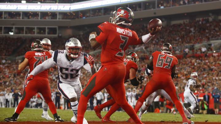 Jameis Winston con los Buccaneers