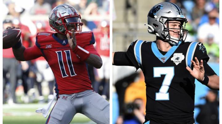 P.J. Walker y Kyle Allen