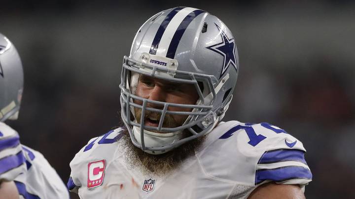 Travis Frederick con los Cowboys