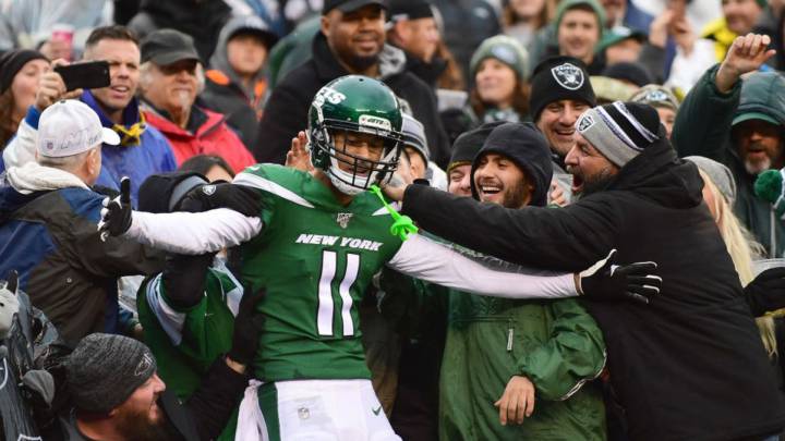 Robby Anderson con los Jets