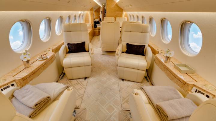 Así es el lujoso avión en el que Keylor Navas viajó a Costa Rica