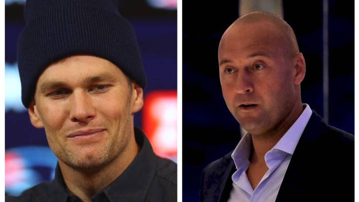 Tom Brady y Derek Jeter