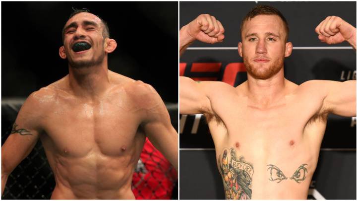 Tony Ferguson y Justin Gaethje
