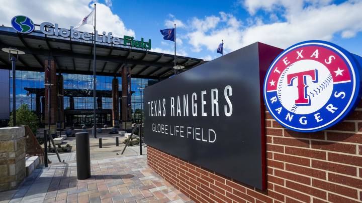 Exterior del Globe Life Field de los Rangers