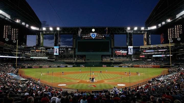 Chase Field en partido de los D-Backs