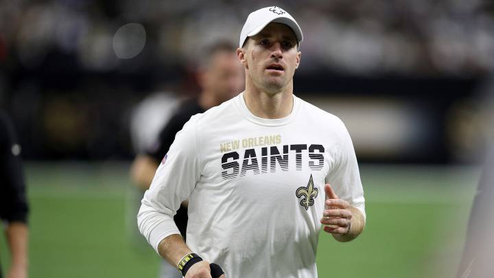 Drew Brees con los Saints