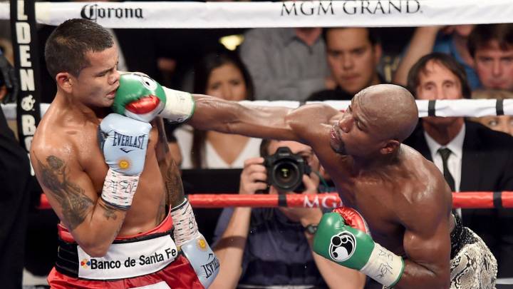 Maidana confiesa que guardó el diente que le voló a Mayweather