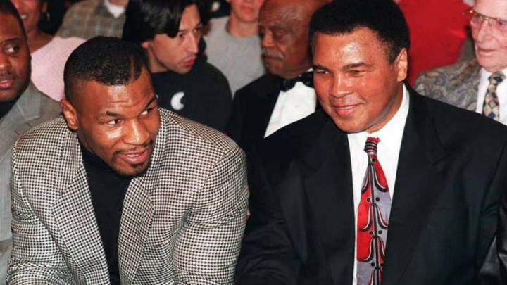Myke Tyson y Muhammad Ali
