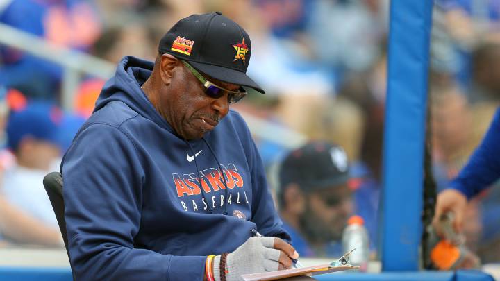 Dusty Baker con los Astros