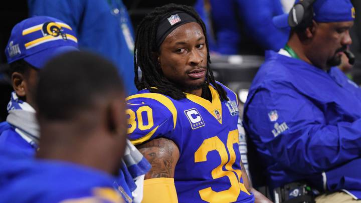 Todd Gurley con los Rams