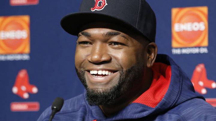 David Ortiz con los Red Sox