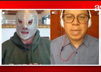Batman, aliado de El Hijo del Santo en la cuarentena