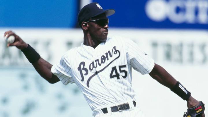 Michael Jordan con los Montgomery Barons