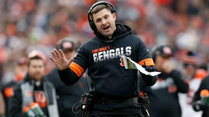Zac Taylor con los Bengals