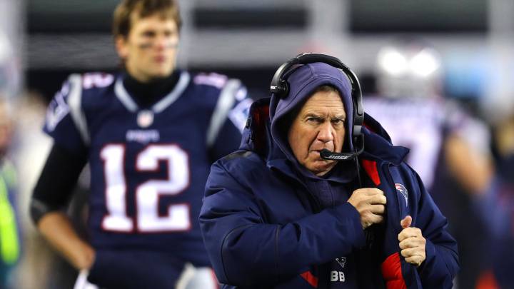 Bill Belichick y Tom Brady