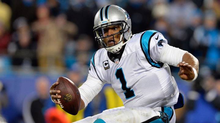 Cam Newton con los Panthers