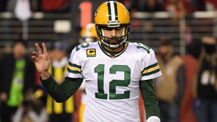 Aaron Rodgers con los Packers