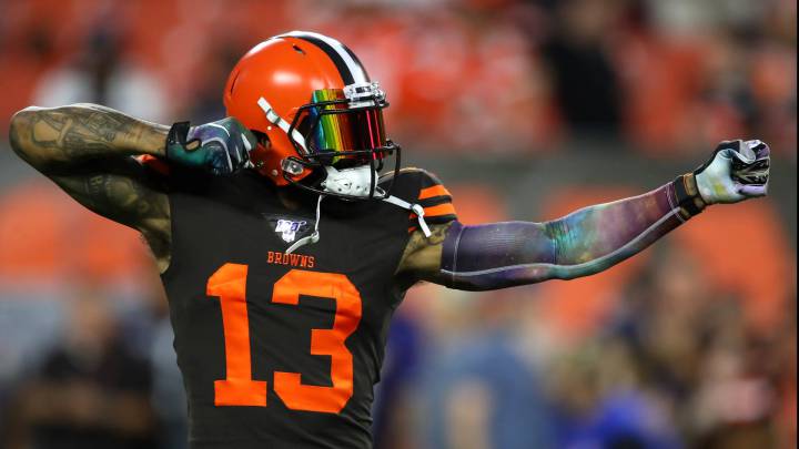 Odell Beckham Jr. con los Browns