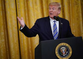 Trump: Los expertos consideran que los peores días han pasado