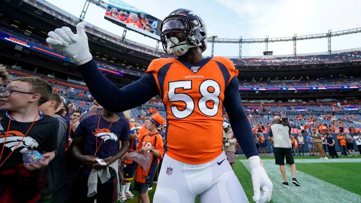 Von Miller con los Broncos