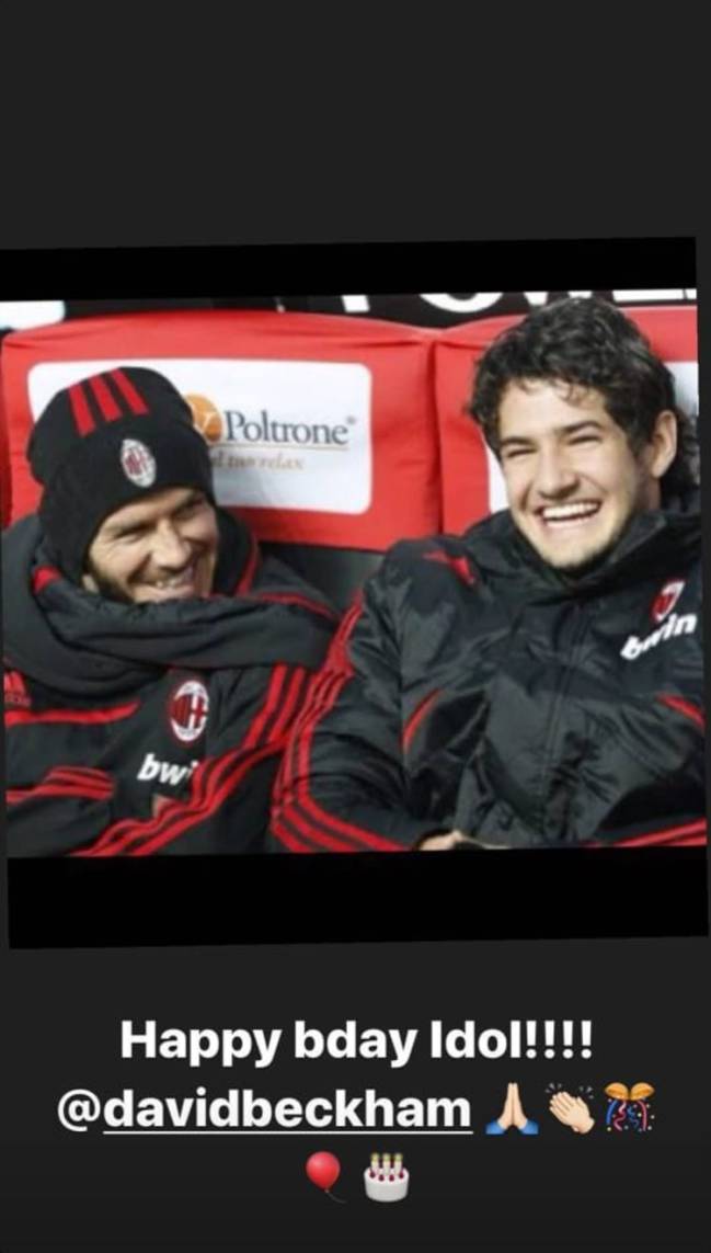 Felicitación de Pato a Beckham