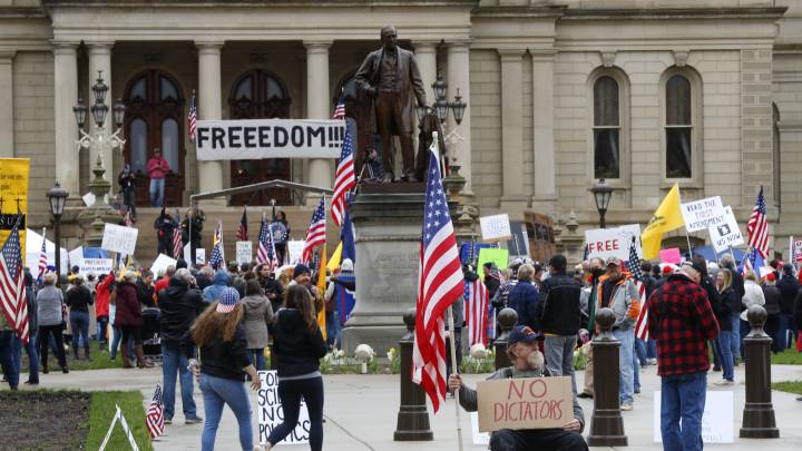 Protestas armadas en Michigan: ¿quiénes son y por qué protestaban los manifestantes?