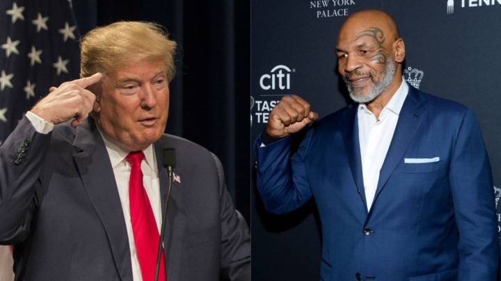 Donald Trump apoya el regreso de Mike Tyson al boxeo