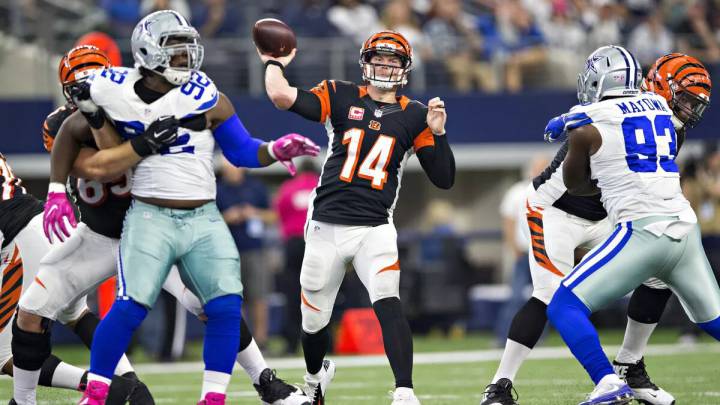 Andy Dalton contra los Cowboys