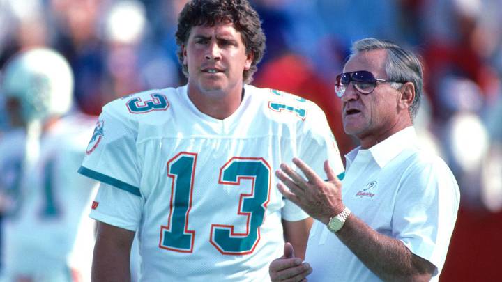 Dan Marino y Don Shula