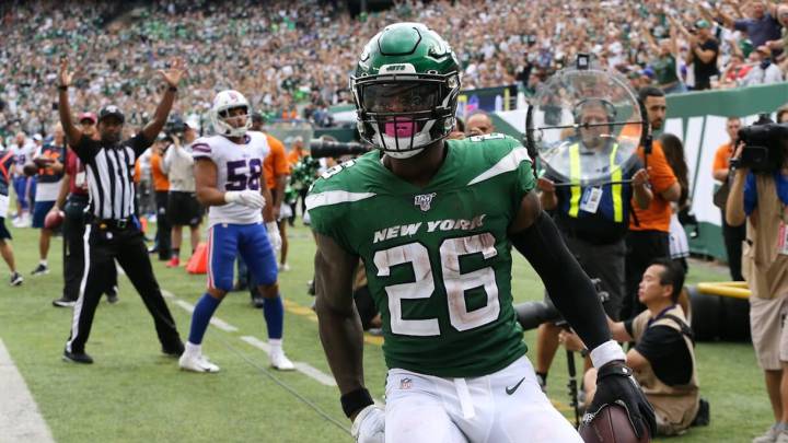 Le'Veon Bell con los Jets