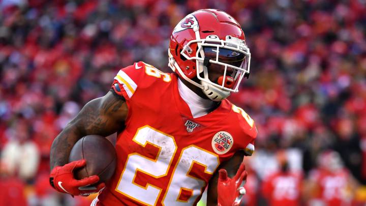 Damien Williams con los Chiefs