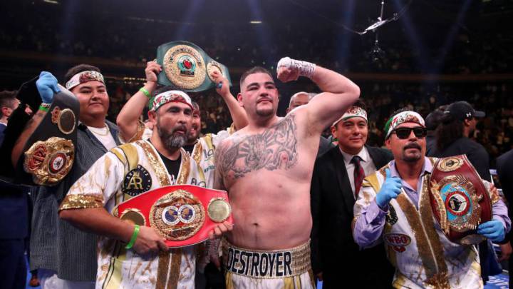 Andy Ruiz y Canelo entrenarán juntos