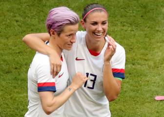 Famosos y futbolistas felicitan a Alex Morgan por su hija
